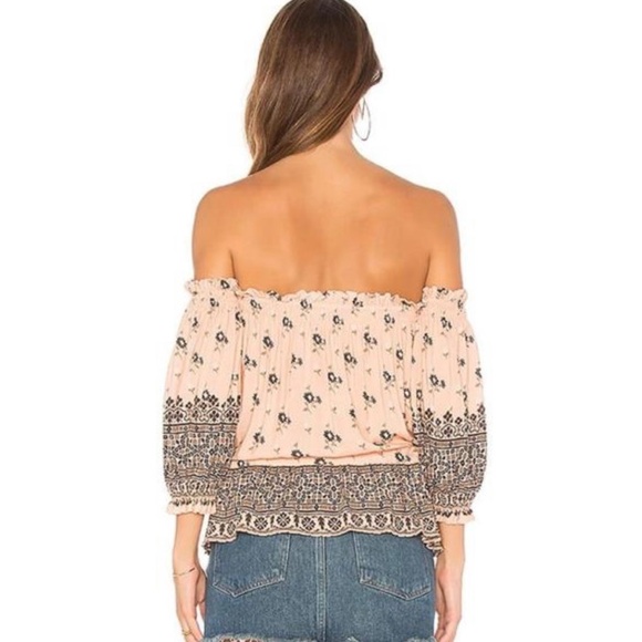 EUC Spell & the Gypsy Collective Sundown Lionheart Off Shoulder Top - Picture 4 of 17